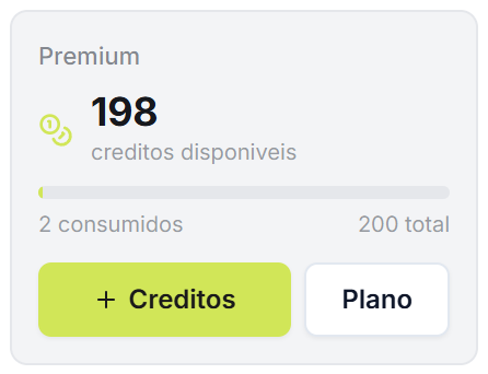 Weny AI - Painel lateral esquerdo